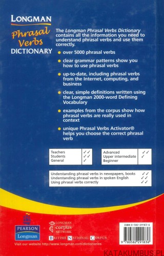 Longman phrasal verbs dictionary. PRACA ZBIOROWA