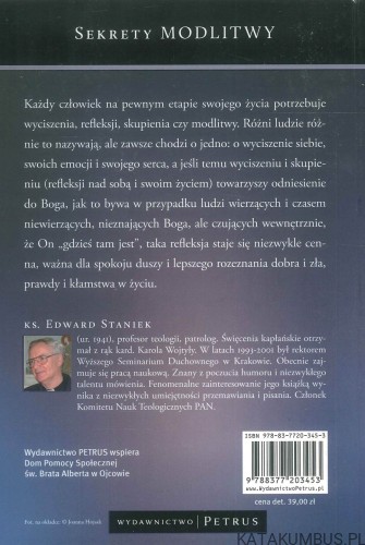 Sekrety modlitwy. EDWARD STANIEK