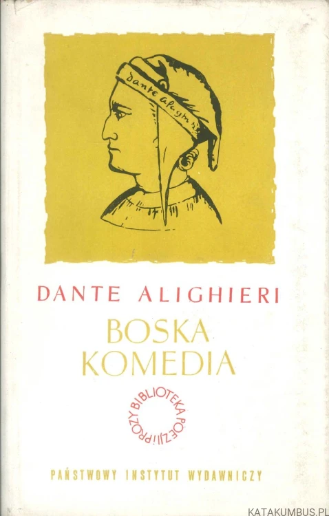 Boska komedia. DANTE ALIGHIERI
