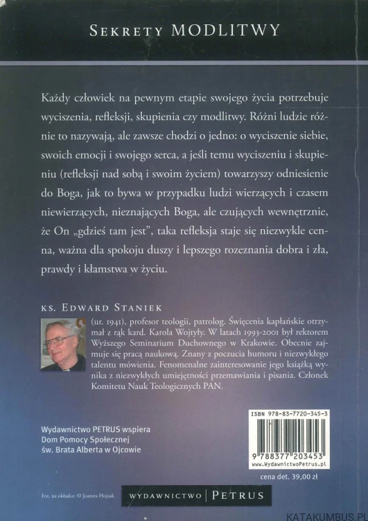 Sekrety modlitwy. EDWARD STANIEK