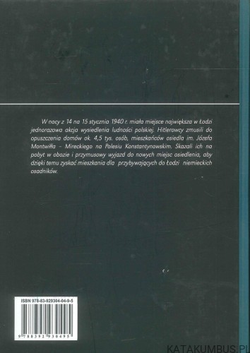 Ludność cywilna w łódzkich obozach przesiedleńczych. PRACA ZBIOROWA
