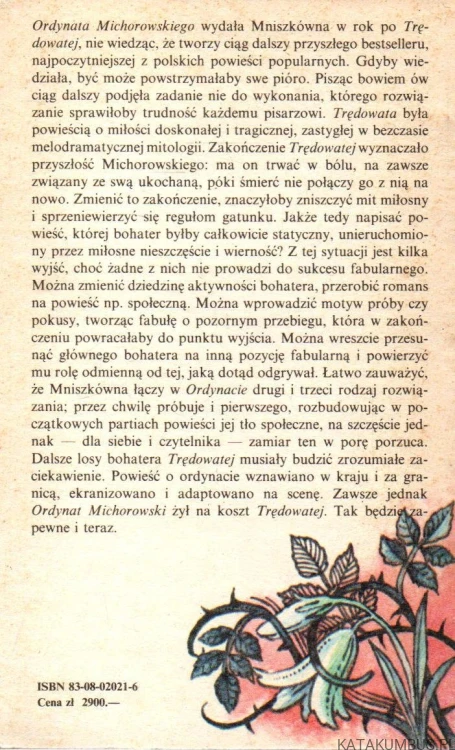 Ordynat Michorowski. HELENA MNISZEK