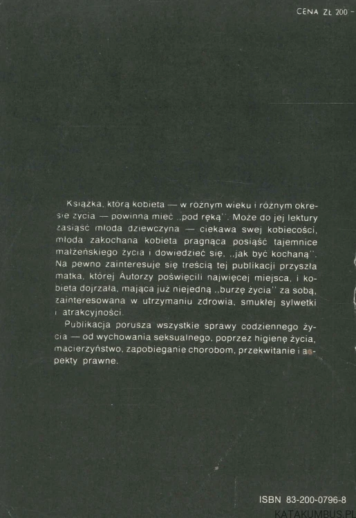 Zdrowie kobiety. PRACA ZBIOROWA