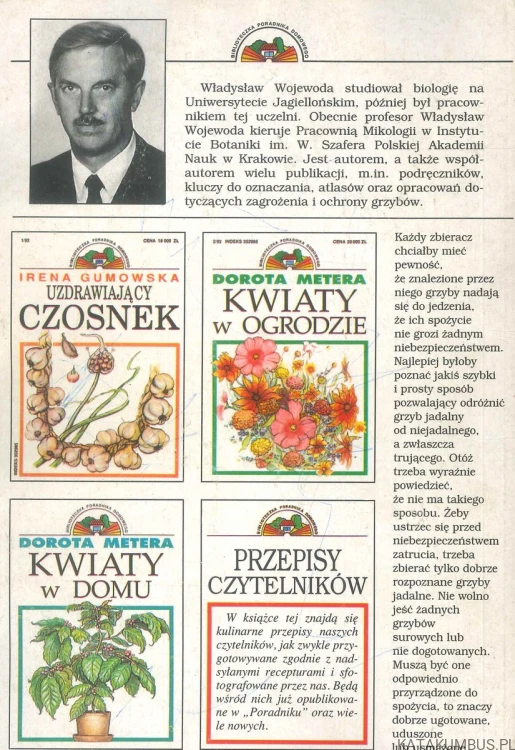 Poradnik grzybiarza. WŁADYSŁAW WOJEWODA