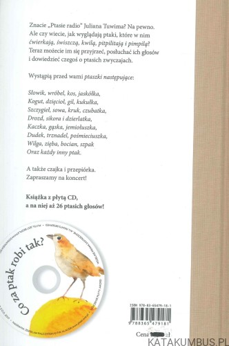 Co za ptak robi tak? Ptaki z Ptasiego radia. MARIA SZAJER
