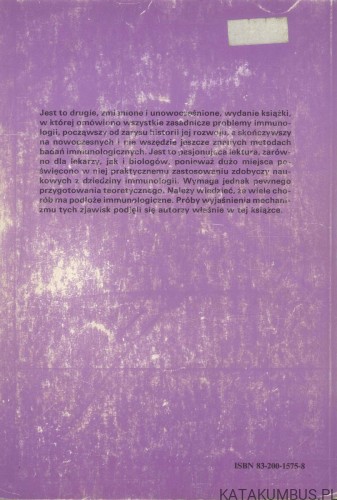 Immunologia. PRACA ZBIOROWA