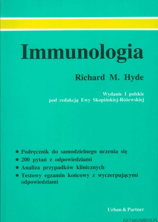 Immunologia. RICHARD M. HYDE