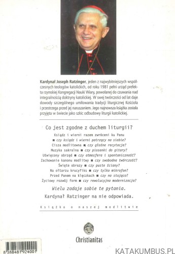 Duch liturgii. JOSEPH RATZINGER