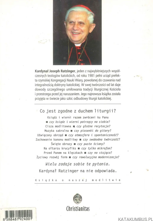 Duch liturgii. JOSEPH RATZINGER