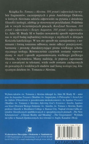Św. Tomasz z Akwinu. 101 pytań i odpowiedzi. JULES M. BRADY SI
