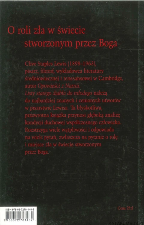 Listy starego diabła do młodego. C.S. LEWIS