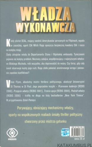 Władza wykonawcza. VINCE FLYNN