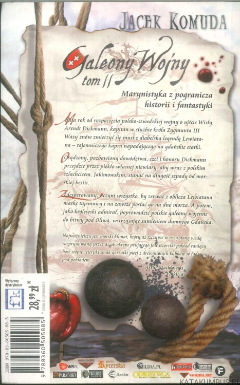 Galeony wojny tom 1+2. JACEK KOMUDA