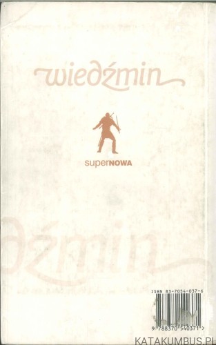 Miecz przeznaczenia. ANDRZEJ SAPKOWSKI