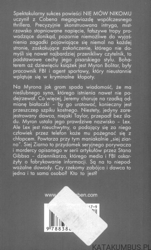 Najczarniejszy strach. HARLAN COBEN
