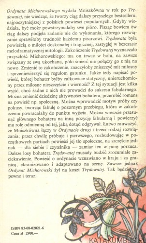 Ordynat Michorowski. HELENA MNISZEK