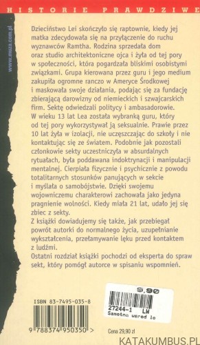 Samotna wśród łowców dusz. LEA SASKIA LAASNER