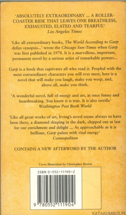 The world according to Garp. JOHN IRVING