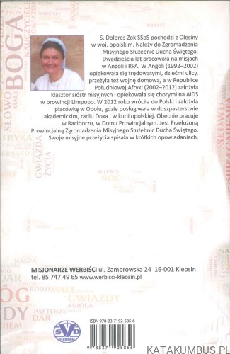 Gdzie rodzi się Bóg. Afrykańskie opowieści o Bożym Narodzeniu. DOLORES ZOK