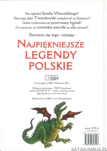 Najpiękniejsze legendy polskie. PRACA ZBIOROWA