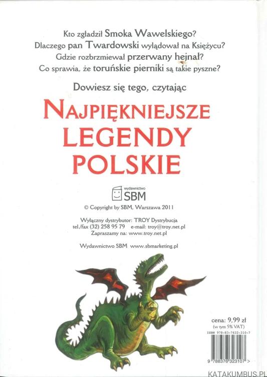 Najpiękniejsze legendy polskie. PRACA ZBIOROWA
