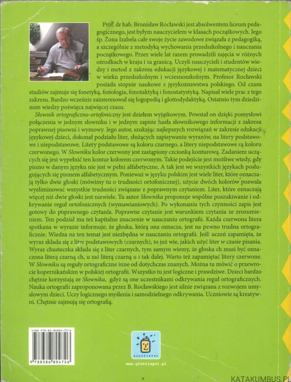Słownik ortograficzno-ortofoniczny (nauczanie początkowe). BRONISŁAW ROCŁAWSKI