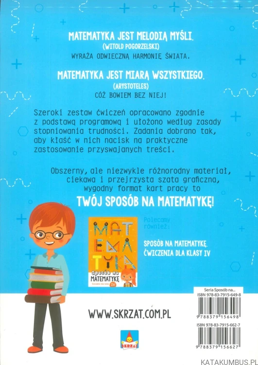 Sposób na matematykę. Ćwiczenia dla klasy V. AGATA WOLAK, GRAŻYNA BUBULA