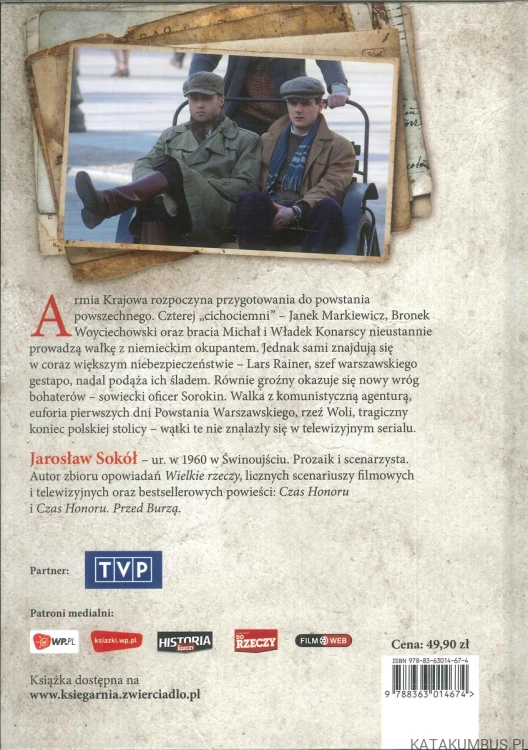 Czas honoru. Tomy 1-3. JAROSŁAW SOKÓŁ