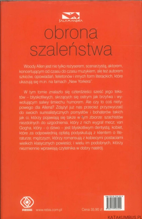 Obrona szaleństwa. WOODY ALLEN