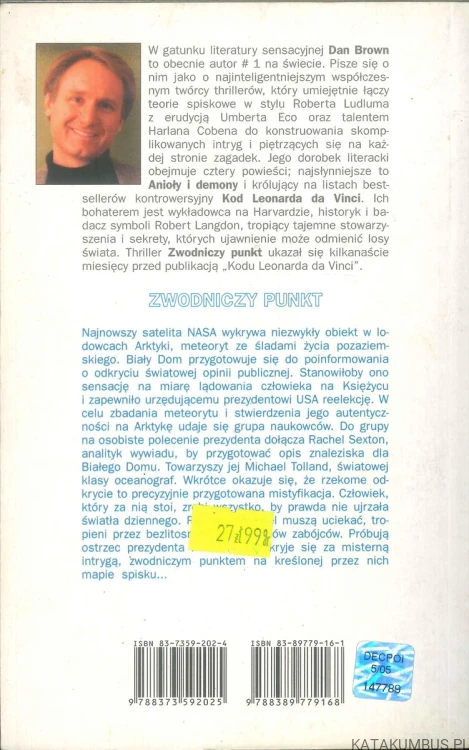 Zwodniczy punkt. DAN BROWN