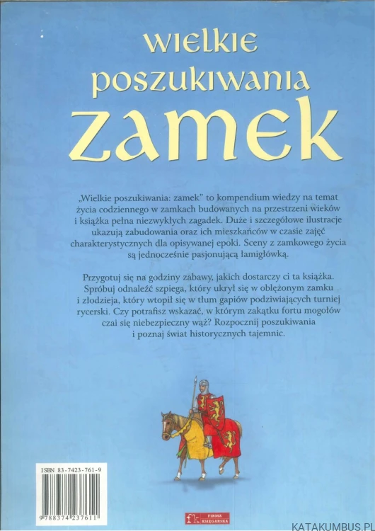 Wielkie poszukiwania: zamek. PRACA ZBIOROWA