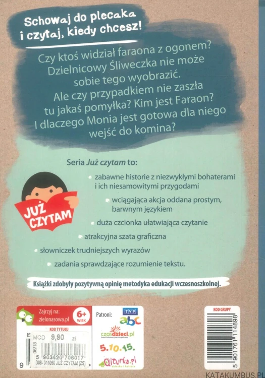 Monia ratuje Faraona. AGNIESZKA STELMASZYK