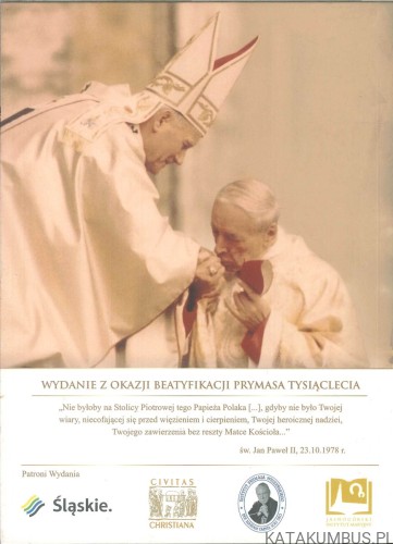 Oratorium o Stefanie Kardynale Wyszyńskim Soli Deo per Mariam. PRACA ZBIOROWA