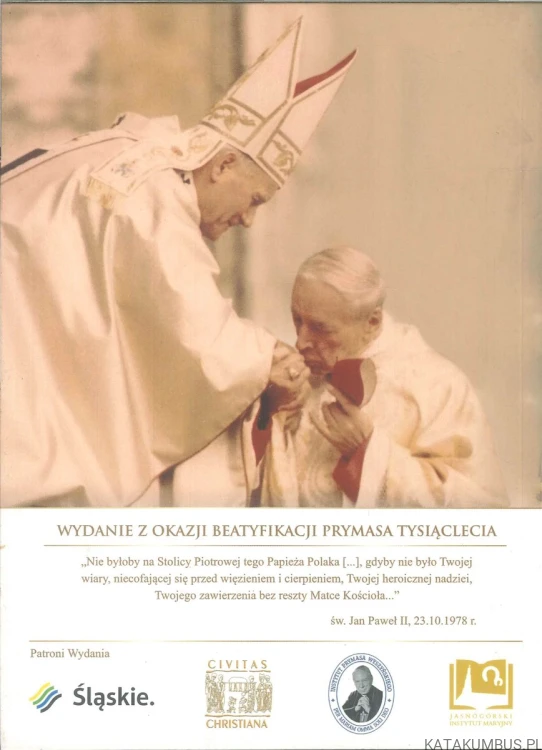 Oratorium o Stefanie Kardynale Wyszyńskim Soli Deo per Mariam. PRACA ZBIOROWA