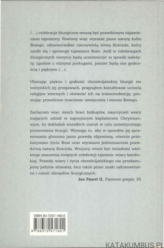 Światło i moc liturgii. Katechezy liturgiczne część I. ZBIGNIEW KIERNIKOWSKI