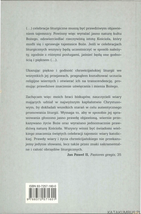 Światło i moc liturgii. Katechezy liturgiczne część I. ZBIGNIEW KIERNIKOWSKI