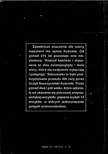 Wokół masonerii. ANDRZEJ ZWOLIŃSKI