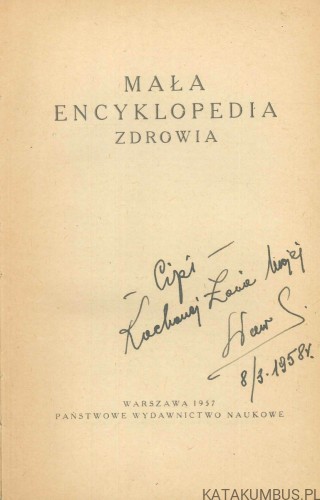 Mała encyklopedia zdrowia. PRACA ZBIOROWA