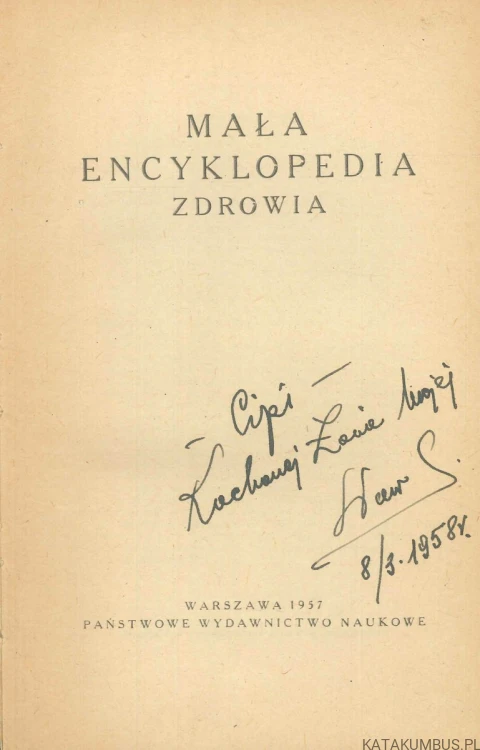 Mała encyklopedia zdrowia. PRACA ZBIOROWA