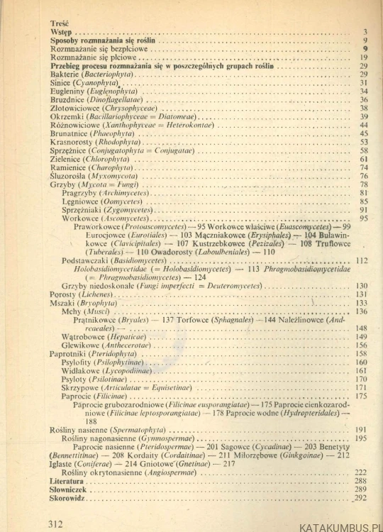 Rozmnażanie się roślin. ZBIGNIEW PODBIELKOWSKI