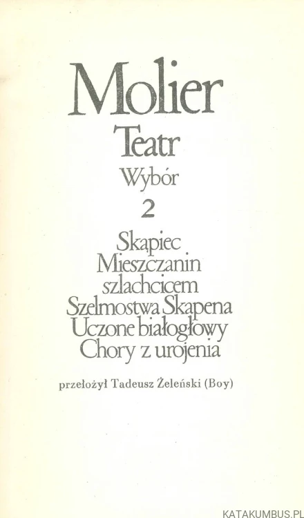 Teatr Tom I-II. MOLIER