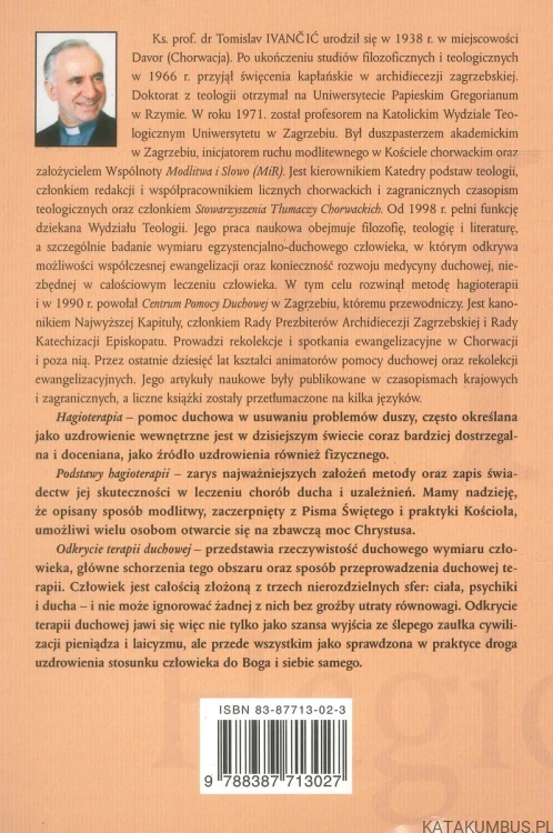 Hagioterapia. KS. TOMISLAV IVANČIĆ