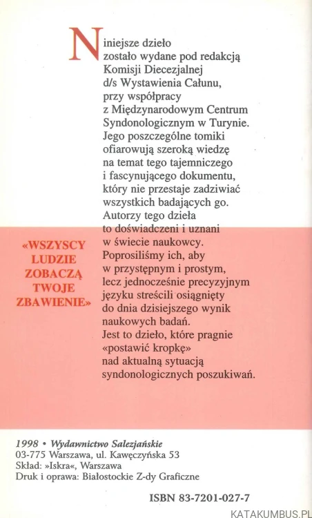 Mirra, aloes, pyłki i inne ślady. Analiza botaniczna Całunu. SILVANO SCANNERINI