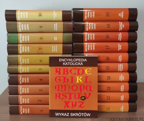 Encyklopedia Katolicka komplet 20 tomów + wykaz skrótów