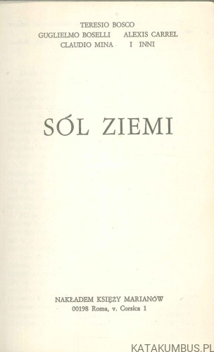 Sól ziemi. PRACA ZBIOROWA