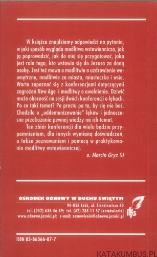 Praktyka modlitwy wstawienniczej. PRACA ZBIOROWA