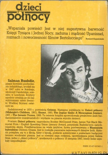 Dzieci północy. SALMAN RUSHDIE