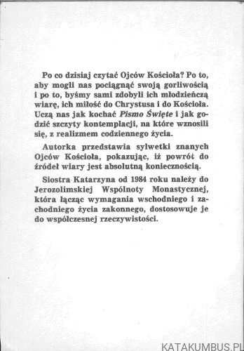 Zachwyceni Bogiem. SIOSTRA KATARZYNA