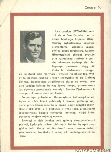 Najciekawsze nowele. JACK LONDON