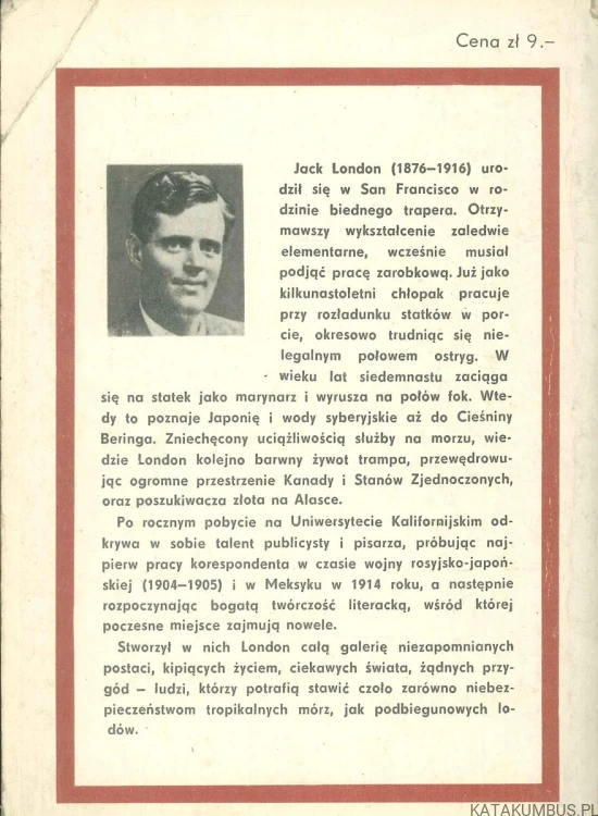 Najciekawsze nowele. JACK LONDON